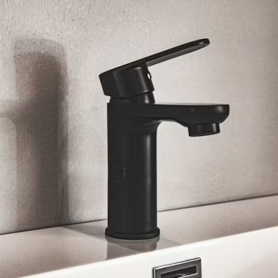 Mat Zwarte Vrijstaande Badkraan