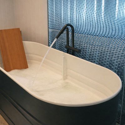 Minimalistische Vrijstaande Badkraan