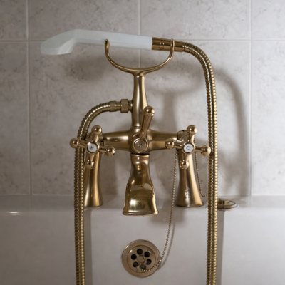 Klassieke Messing Badkraan met Handdouche